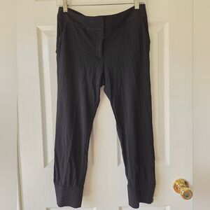 Diane Von‎ Furstenberg Black Pants 6 Zipper Detail